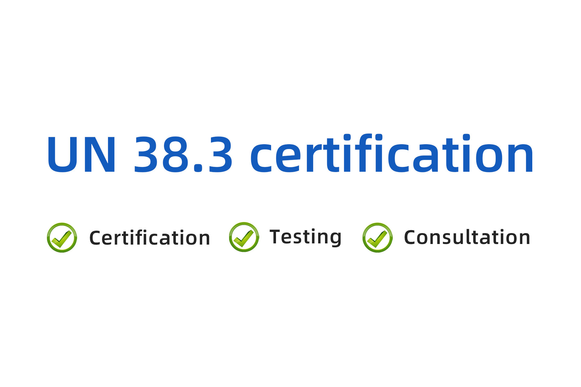 UN 38.3 Certification
