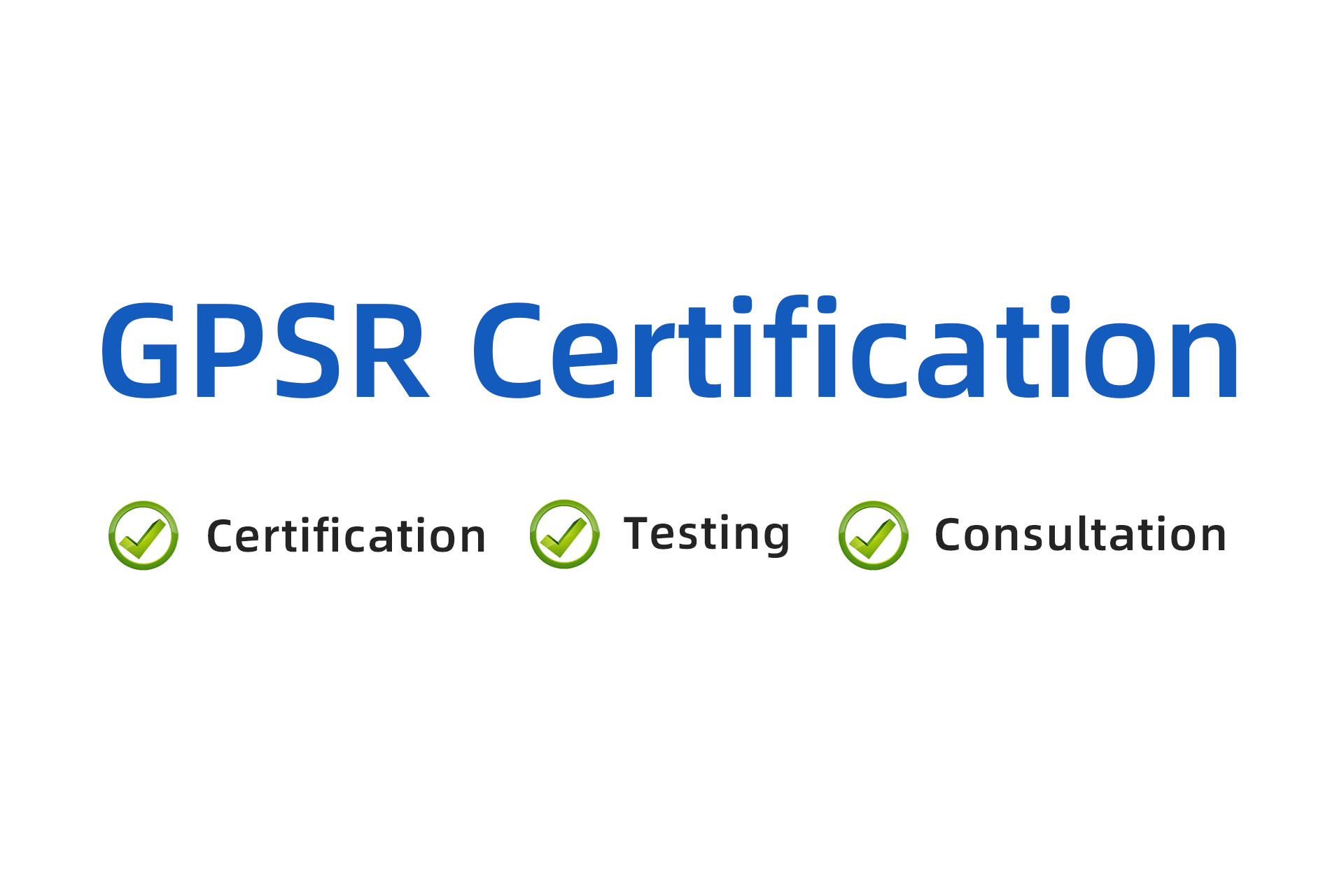 GPSR certification
